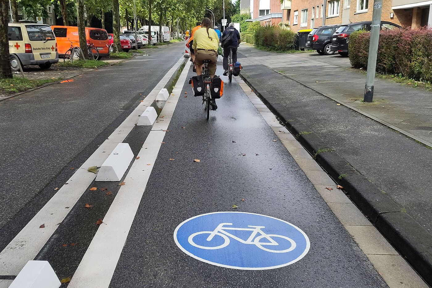 Protected-Bike-Lane: Verbesserung für Fahrradfahrende Protected-Bike-Lane: Verbesserung für Fahrradfahrende