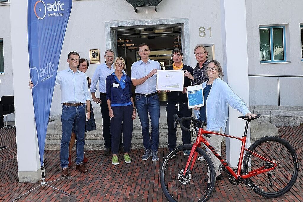 Bundesrechnungshof in Bonn ist Fahrradfreundlicher Arbeitgeber in Gold. Bundesrechnungshof in Bonn ist Fahrradfreundlicher Arbeitgeber in Gold.