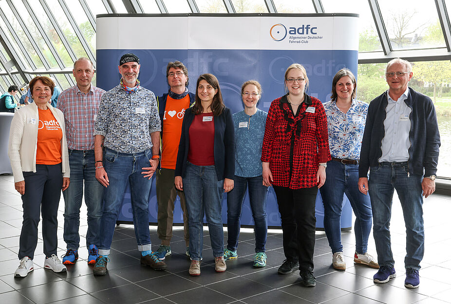 Der aktuelle Landesvorstand des ADFC NRW