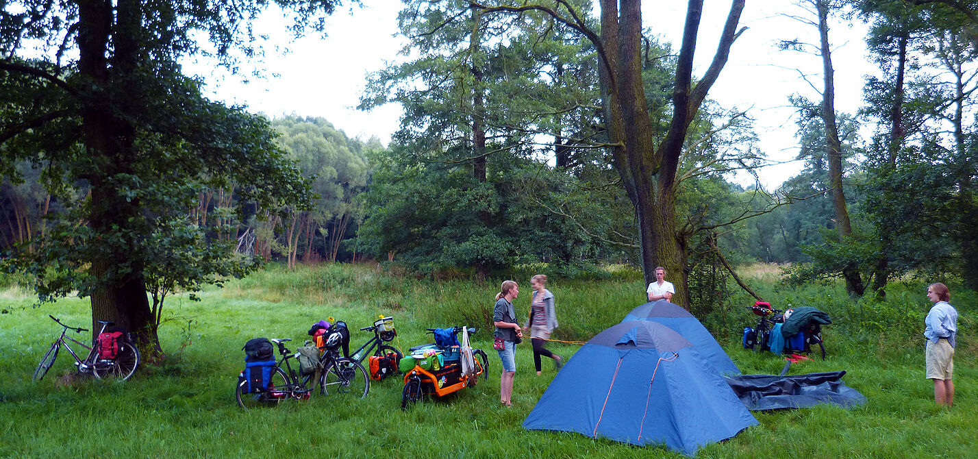 Gliederung_Campen_Falk-Richter Naturnah: Radreisen und Zelten