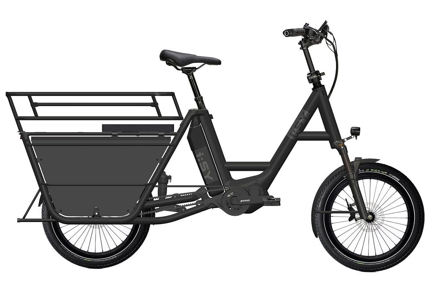 Longtail isy cargo Freisteller des Fahrrads Longtail isy cargo